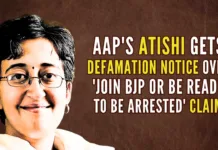 Atishi alleged that she was offered to join BJP “to safeguard her political career” and threatened with arrest if she refused