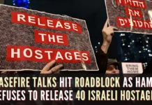 Israel has insisted that for any further continuation of ceasefire talks, a minimum of 40 hostages have to be released