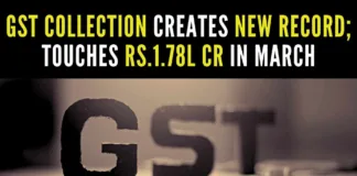 Increase in GST collection in March 2024 was mainly due to a notable rise in GST collected from transactions within the country