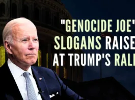 "Genocide Joe" is a phrase used by pro-Palestine protesters to slam Biden for unconditionally backing Israel