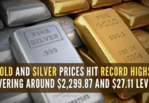 Gold prices have now been scaling record highs over each of the last seven trading sessions