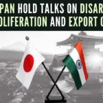 India - Japan exchanged a wide range of views on major current issues in the fields of disarmament and non-proliferation