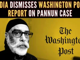 The Washington Post, citing unnamed sources, named a RAW officer in connection with the alleged plot to eliminate Khalistani extremist Pannun