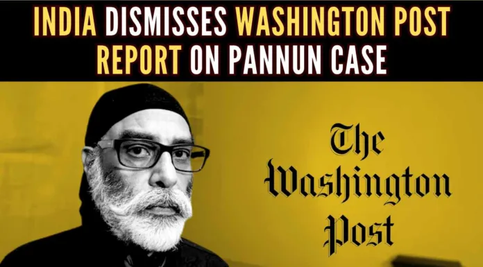 The Washington Post, citing unnamed sources, named a RAW officer in connection with the alleged plot to eliminate Khalistani extremist Pannun
