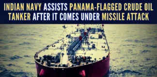 Indian Naval Destroyer INS Kochi responded to a maritime security incident after an attack on a merchant vessel by Houthis