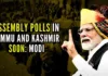 During an election rally in Udhampur, PM Modi said that Assembly polls in J&K would be held soon, along with the restoration of statehood