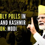 During an election rally in Udhampur, PM Modi said that Assembly polls in J&K would be held soon, along with the restoration of statehood