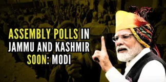 During an election rally in Udhampur, PM Modi said that Assembly polls in J&K would be held soon, along with the restoration of statehood