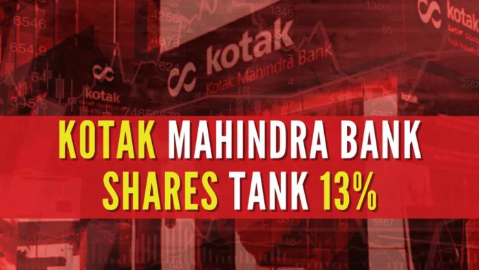 Kotak Mahindra Bank has been directed 
