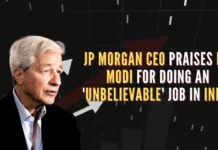 JP Morgan CEO complimented PM Modi for his resilience in challenging outdated bureaucratic systems, calling him "tough