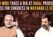 In a stinging attack on Rahul Gandhi, PM Modi said that the “Congress shehzada” would leave Wayanad like the way he did in Amethi