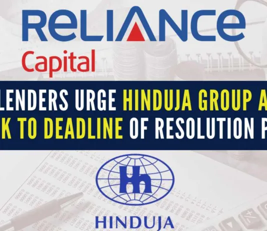 The lenders expressed concerns over the slow progress towards the implementation of RCAP resolution plan, as IIHL is yet to receive the crucial IRDAI approval on the resolution plan