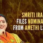 Smriti Irani had won the seat in 2019 by defeating Congress leader Rahul Gandhi, which was considered bastion for the Gandhi family until the 2019 elections