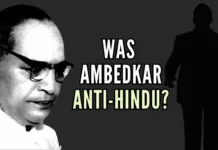 Dr Ambedkar had problems with certain practices prevalent in Hinduism during that time. And he fought against them, tooth and nail. But that doesn’t make him an anti-Hindu