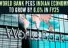 India's statistics ministry pegged the current year's growth rate at 7.6%, 30 basis points higher than its first advance estimate of 7.3%
