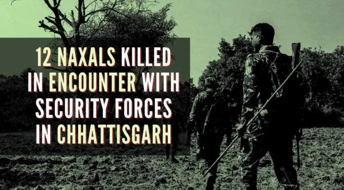 The gunfight took place in the forest near Pidia village under Gangaloor police station limits when a team of security personnel was out on an anti-Naxal operation, police had said earlier