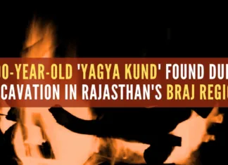 Evidence of religious rituals like Yagya being performed thousands of years ago has also been found in the excavations