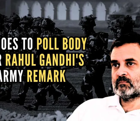 Rahul Gandhi had made the reported remarks at a recent poll rally in Rae Bareli while attacking the Modi government on the Agnipath recruitment scheme for soldiers
