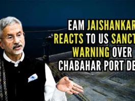 Jaishankar emphasized that the project will benefit the entire region and people should not take a "narrow view" of it