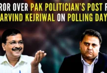 Fawad Chaudhary commented on Arvind Kejriwal’s post on social media