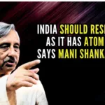 BJP hits back at Congress saying, despite Pakistan's involvement in terrorist activities against India, Aiyar talks about respecting them