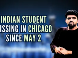 Chicago police, in a statement, have urged people to provide information to the police if they locate Rupesh Chintakindi