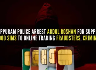 Authorities seized approximately 40,000 SIM cards and 180 mobile phones from Abdul Roshan’s possession