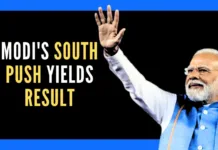 With heavy south push by Modi somehow brought down the influence of Congress and Rahul Gandhi at least in political rallies speeches and poll campaign road shows