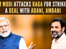 'For years Rahul Gandhi has chanted Ambani, Adani's name' PM Modi hits out at Congress