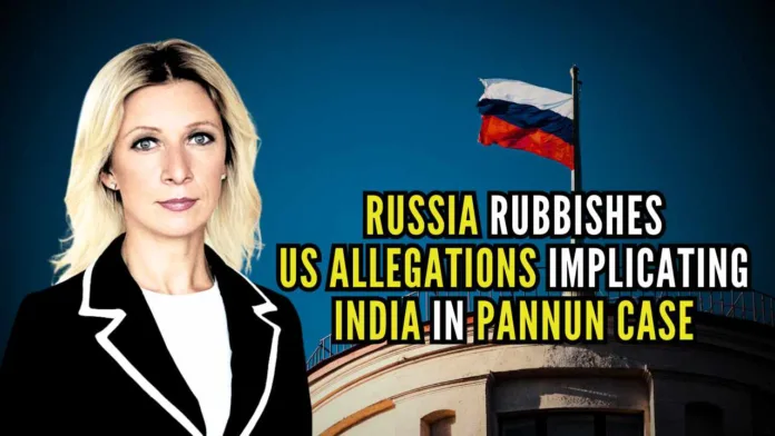 Washington has not yet provided any reliable evidence of Indian citizens' involvement in the case, says Russia