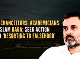 The Vice Chancellors and academicians have sought action against Rahul Gandhi for 'resorting to falsehood'