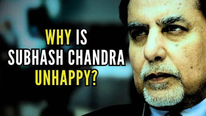What makes Subhash Chandra think of 'Press Freedom' now that his Zee Group was caught for all kinds of unethical practices in the media world, mainly charges of blackmailing and extortion by Naveen Jindal?