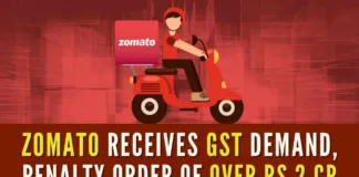 Zomato said that it will be filing an appeal against the order before the appropriate authority