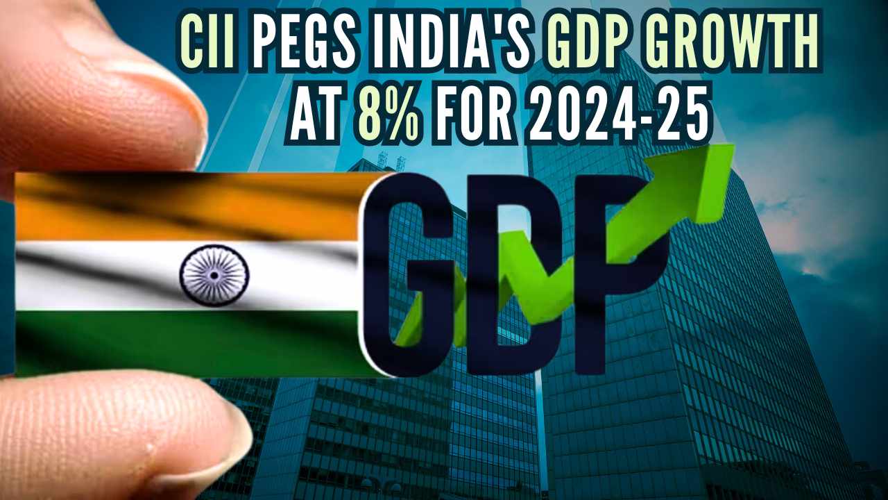CII Pegs India’s Economy to Grow at 8% in 2024-25