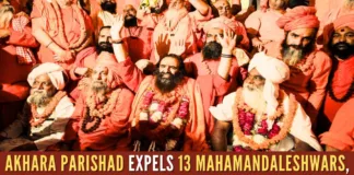 The expelled Mahamandaleshwars and saints have been banned for the Maha Kumbh
