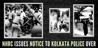 The NHRC has sought a report from the Kolkata Police within the next 14 days