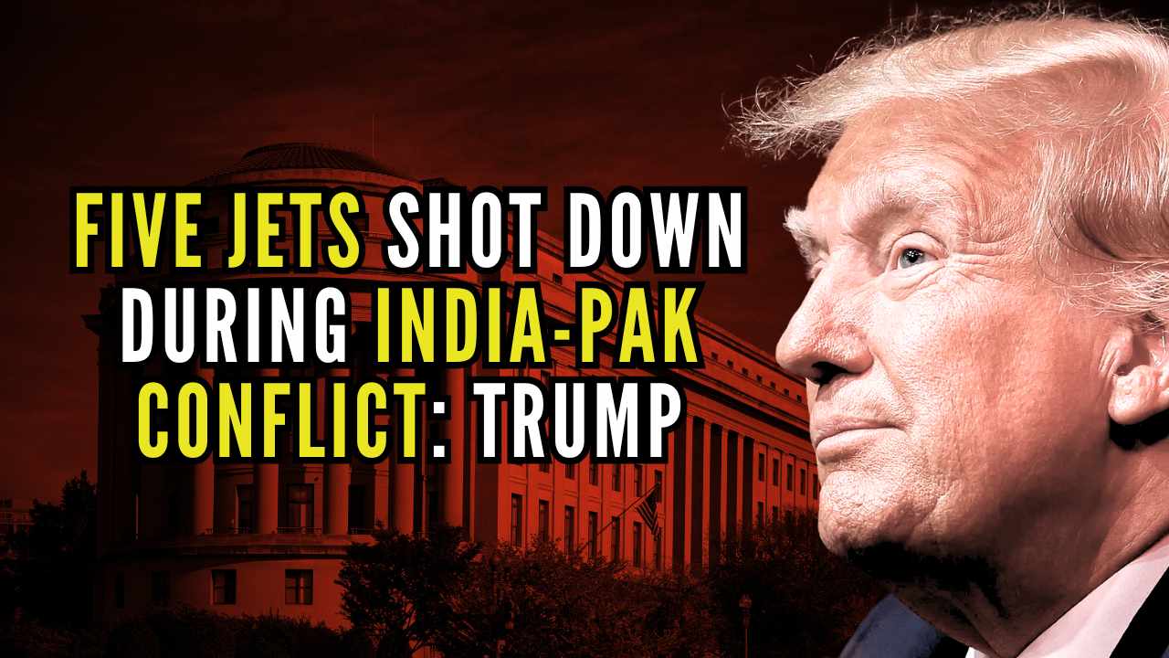 Five jets shot down during India-Pakistan conflict, says Trump