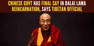 Gama Cedain, deputy secretary of the CCP Committee in Tibet, stated that the Dalai Lama's reincarnation will be determined through an internal search process and must be approved by the Central Government