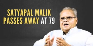 Former J&K Governor Satya Pal Malik died at 79 in New Delhi after a prolonged illness. He passed away at Ram Manohar Lohia Hospital around 1 pm on 5th August
