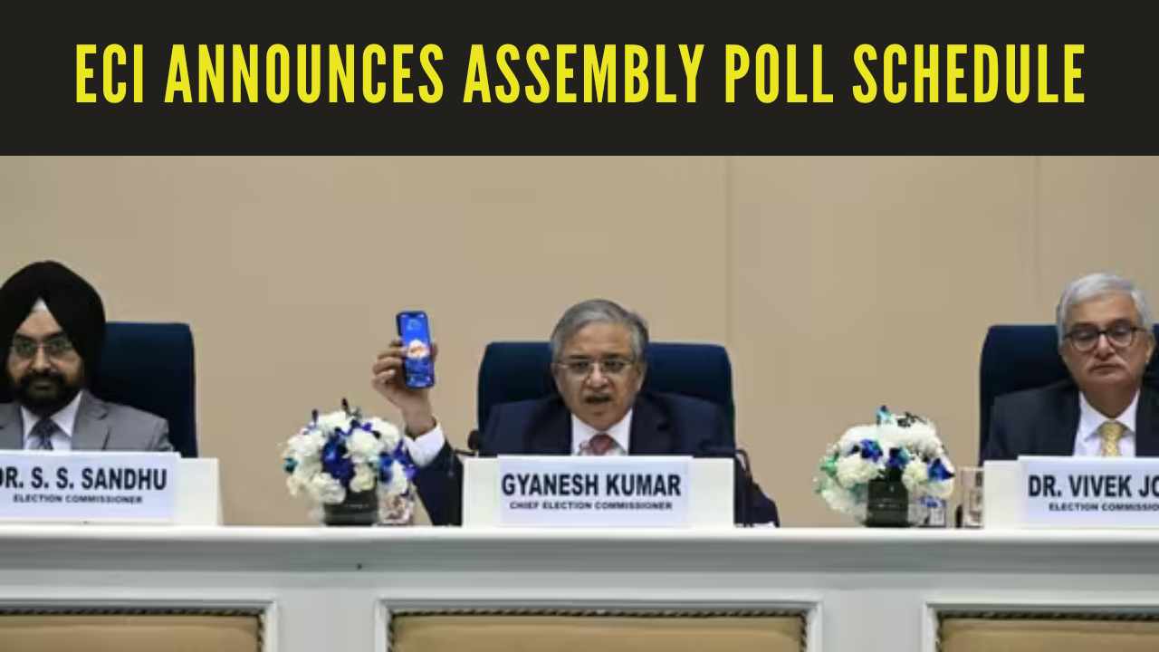 Election Commission announces assembly election schedule for five regions
