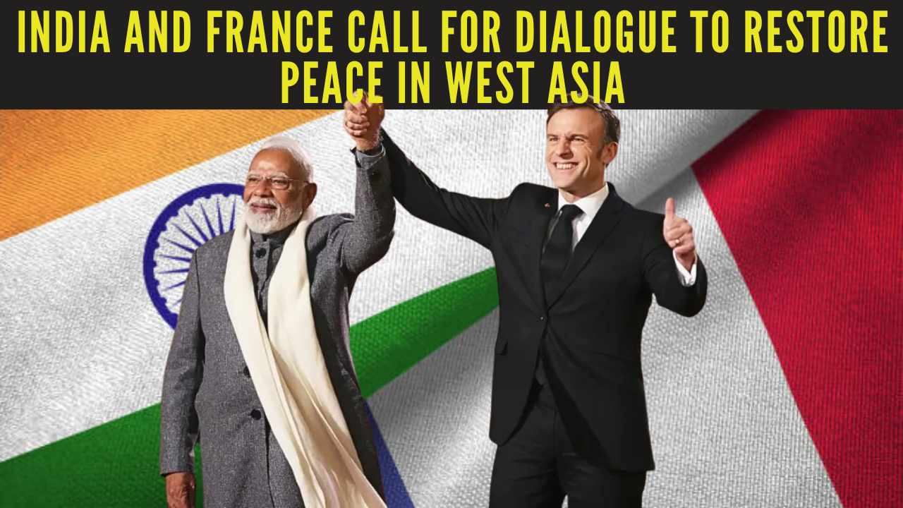 PM Modi speaks to Macron on West Asia crisis, calls for dialogue and ...