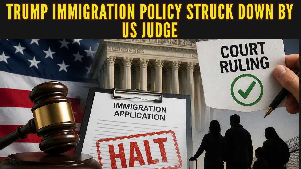 US immigration ruling: court blocks Trump administration application halt