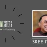 A simple sequence of five steps to put India's economy on a path of robust growth