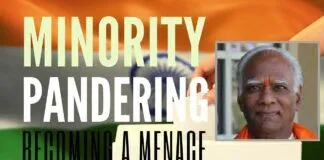 Greed, lack of leadership and selfishness have driven Indian politicians to pander to extreme lengths the demands of some minorities, says Prakasarao Velagapudi in this wake-up call video. Some of the consequences of this are explained too.