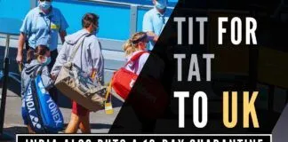 India pushes back at UK, enforces 10-day quarantine for incoming UK nationals