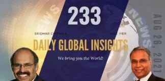 EP 233 | Daily Global Insights | Aug 26, 2021 | Global News | US News | India News | Markets