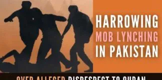 The victim was dragged to a nearby place, tortured and killed, whereas the police allegedly played the role of silent spectator