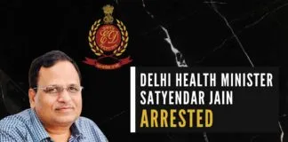 Delhi State Health Minister Satyendar Jain arrested by ED in money laundering thru shell firms and dubious land purchases Former AAP member Kapil Mishra alleges Satyendar Jain has handled bags of cash