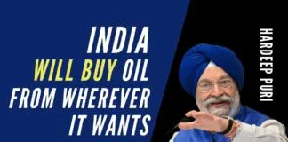 Union Minister of Petroleum and Natural Gas Hardeep Singh Puri asserted that India will continue to purchase oil from whichever country it has to