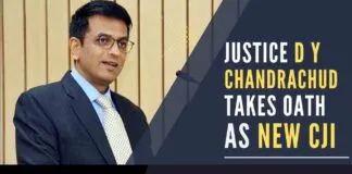 On October 11, former Chief Justice of India U U Lalit named Justice D.Y. Chandrachud, the senior most judge in the Supreme Court, as his successor